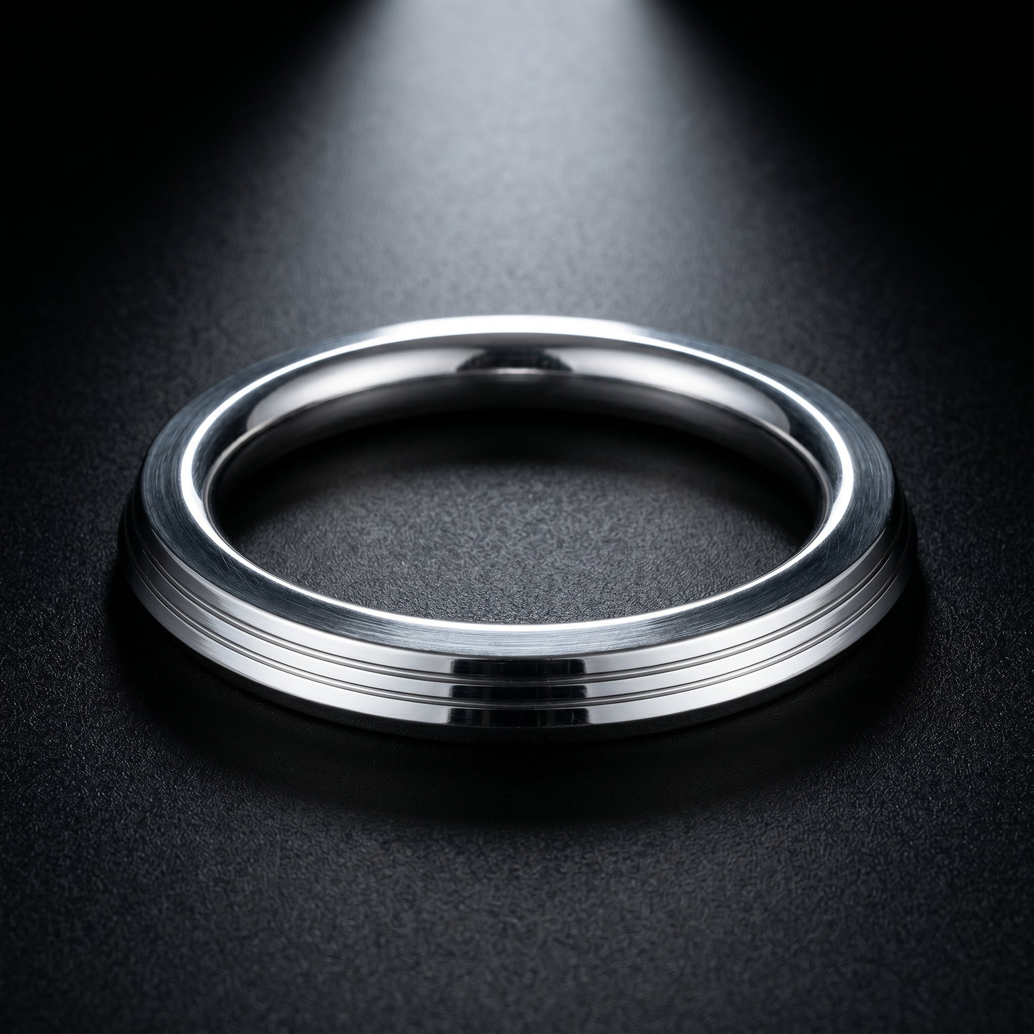 Stainless steel kada for men, 12mm width