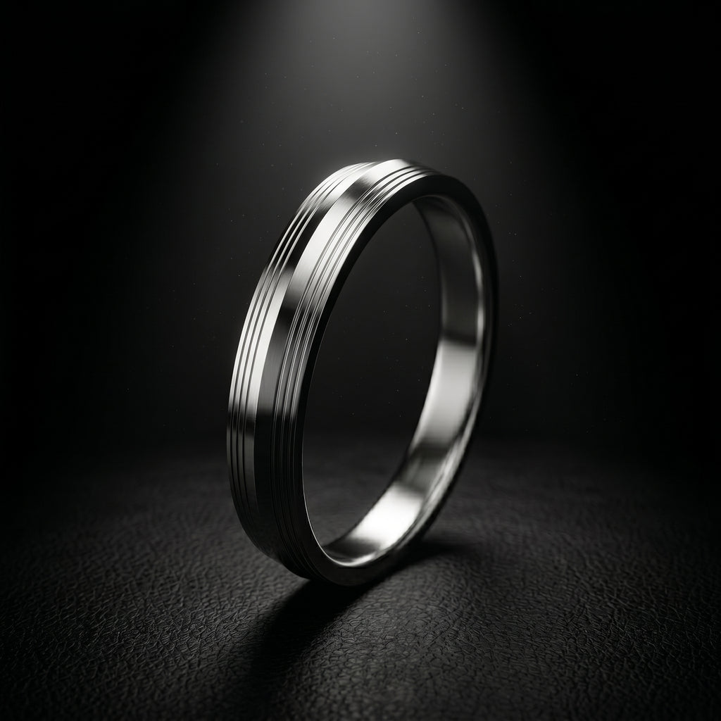 Stainless steel kada for men, 12mm width