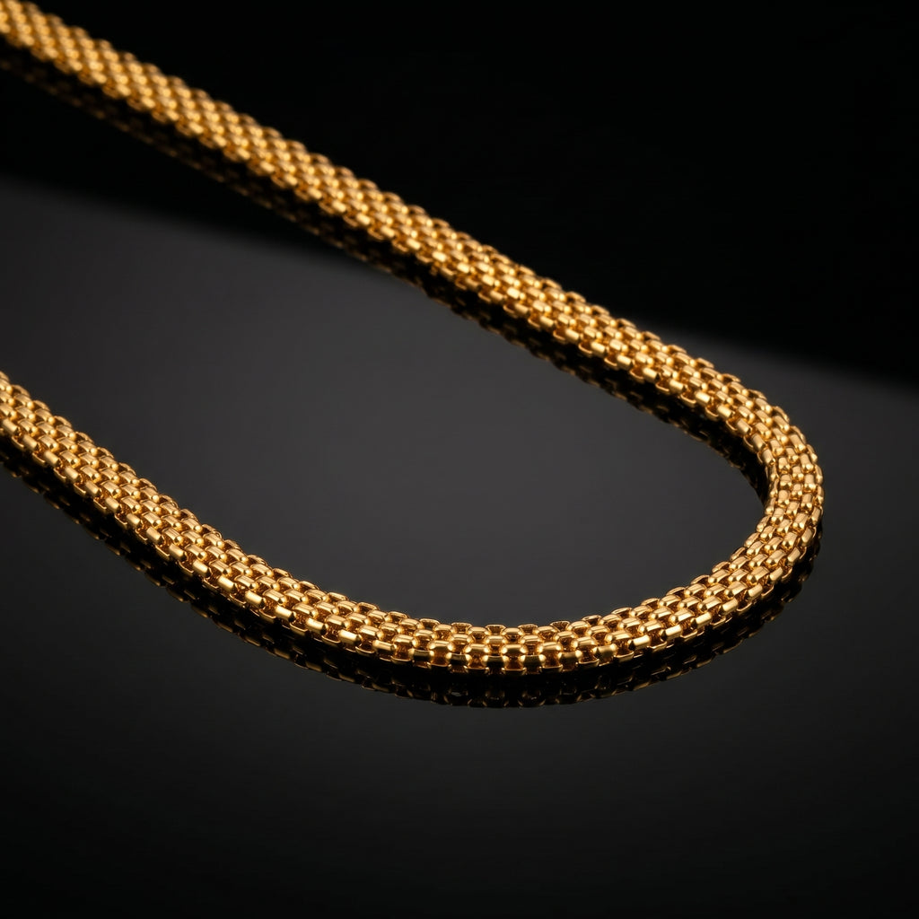 Multi-Strand Chain Necklace for Men, Length 21.5 inch | Width 6 mm | Weight 33 gram