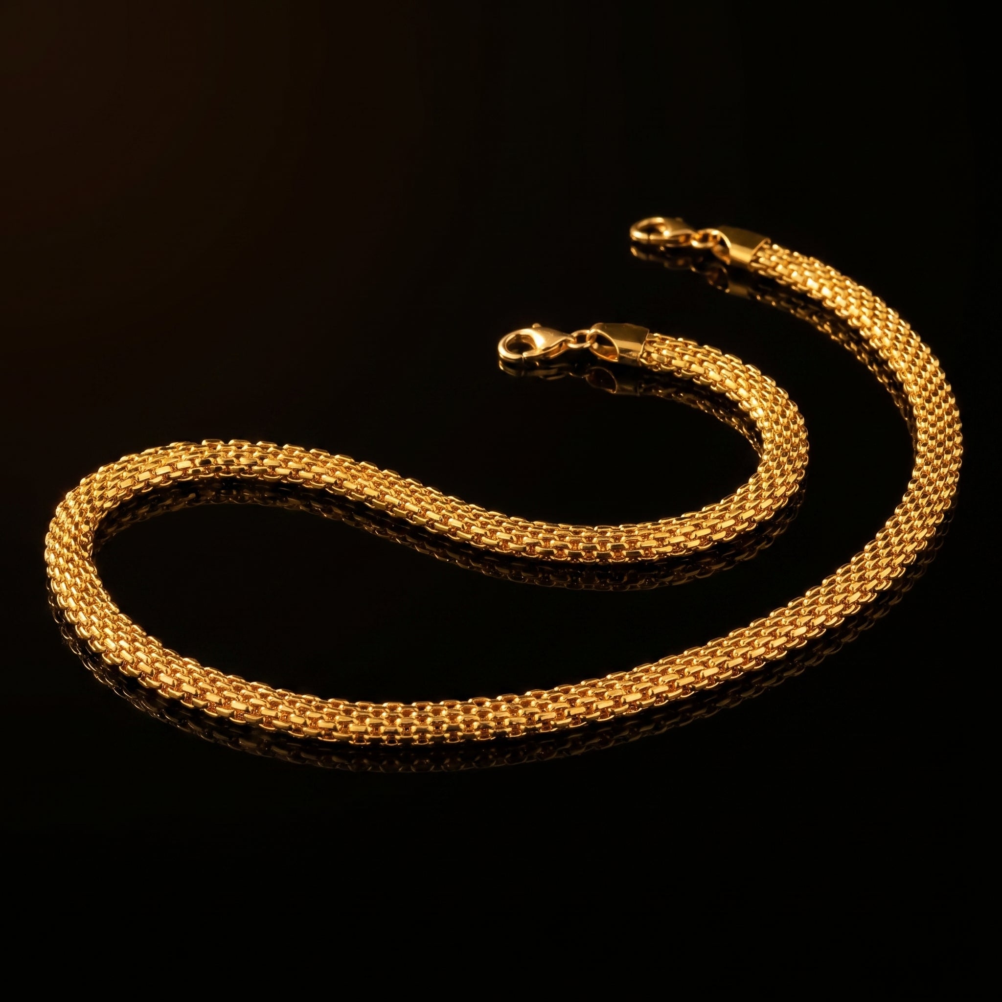 Multi-Strand Chain Necklace for Men, Length 21.5 inch | Width 6 mm | Weight 33 gram