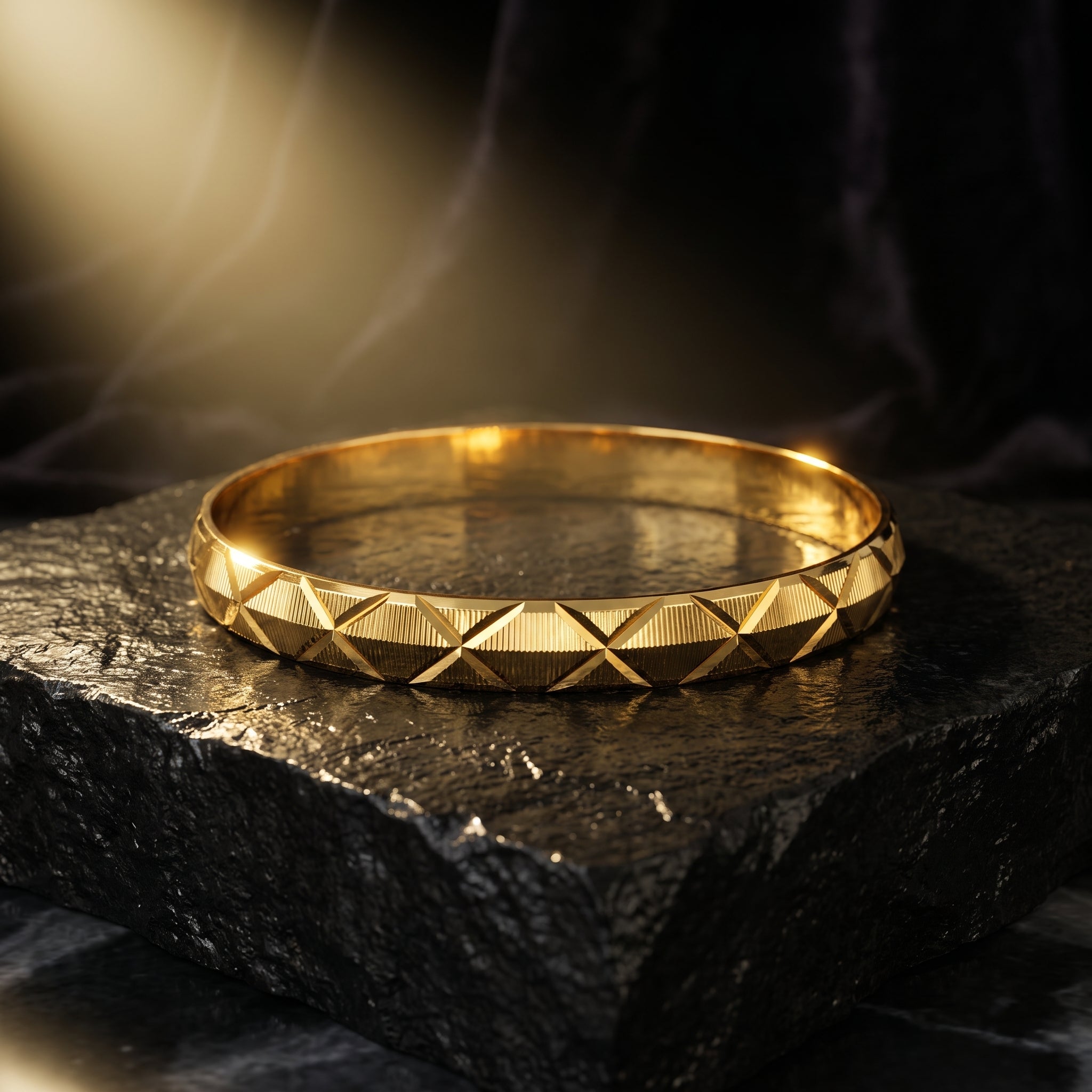 Diamond Cut Kada for Men