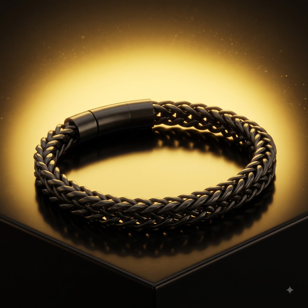 3D Cuban Link Bracelet with clasp lock – length 8.12 inch | width 6 mm | 30 Gram