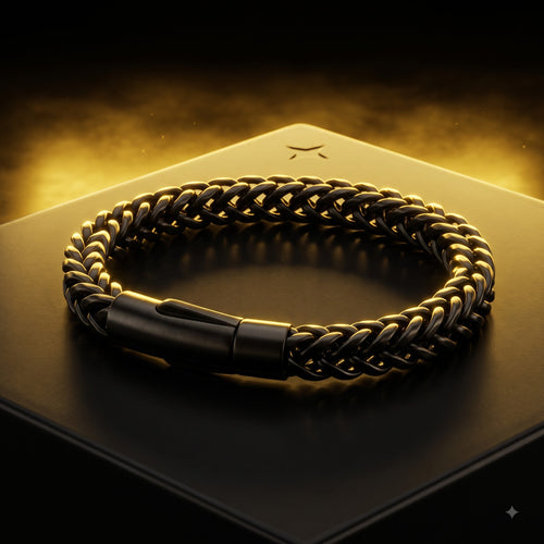3D Cuban Link Bracelet with clasp lock – length 8.12 inch | width 6 mm | 30 Gram