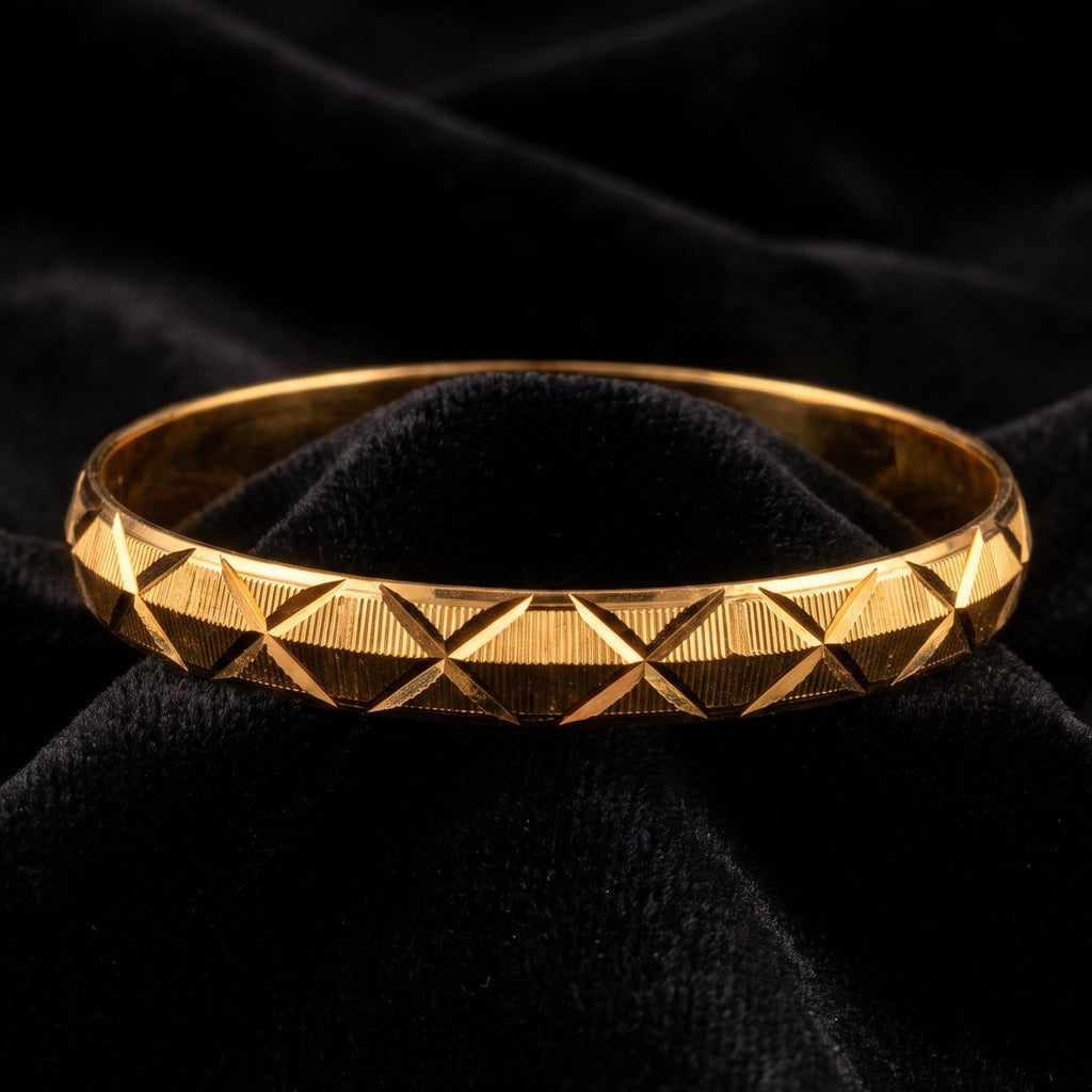Diamond Cut Kada for Men
