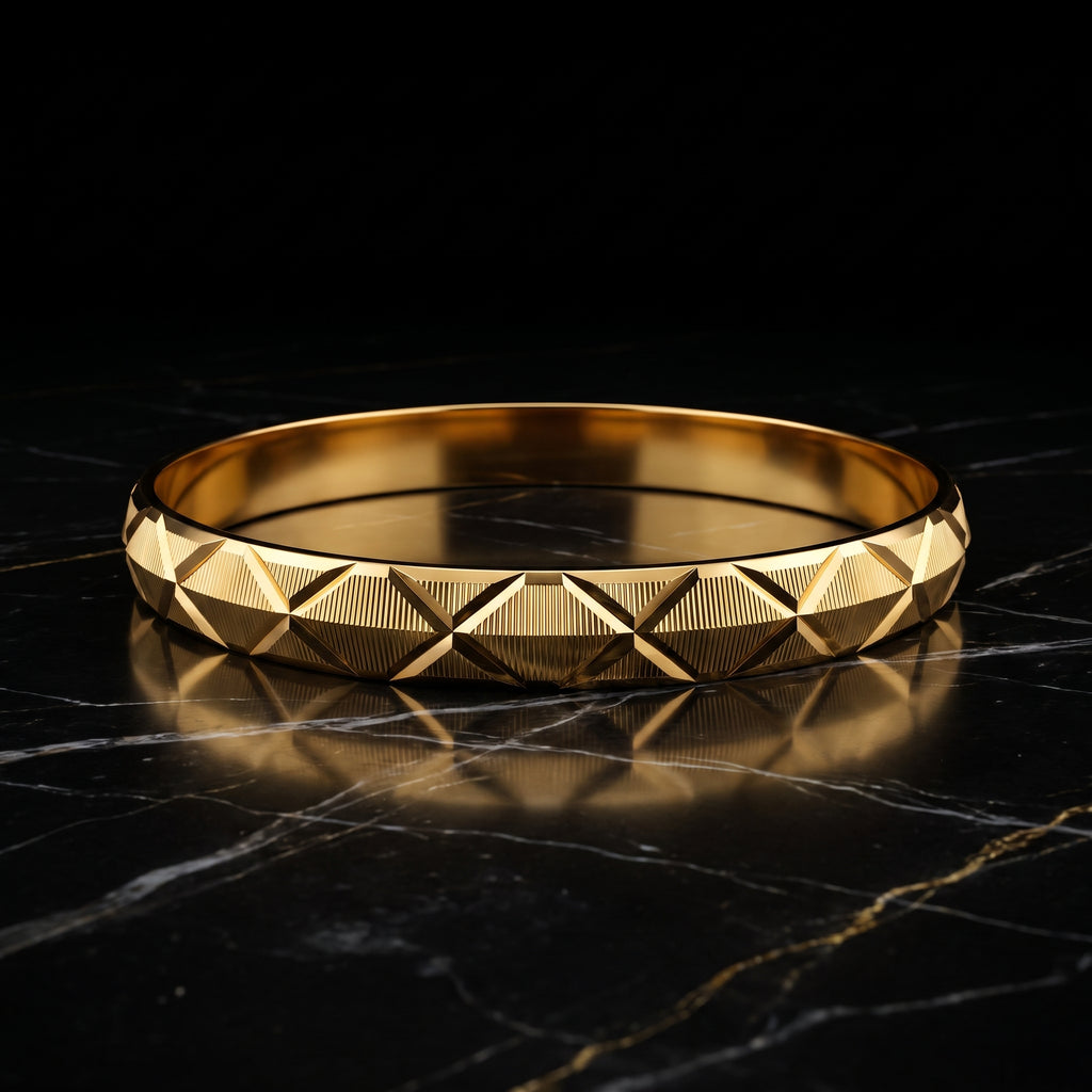 Diamond Cut Kada for Men
