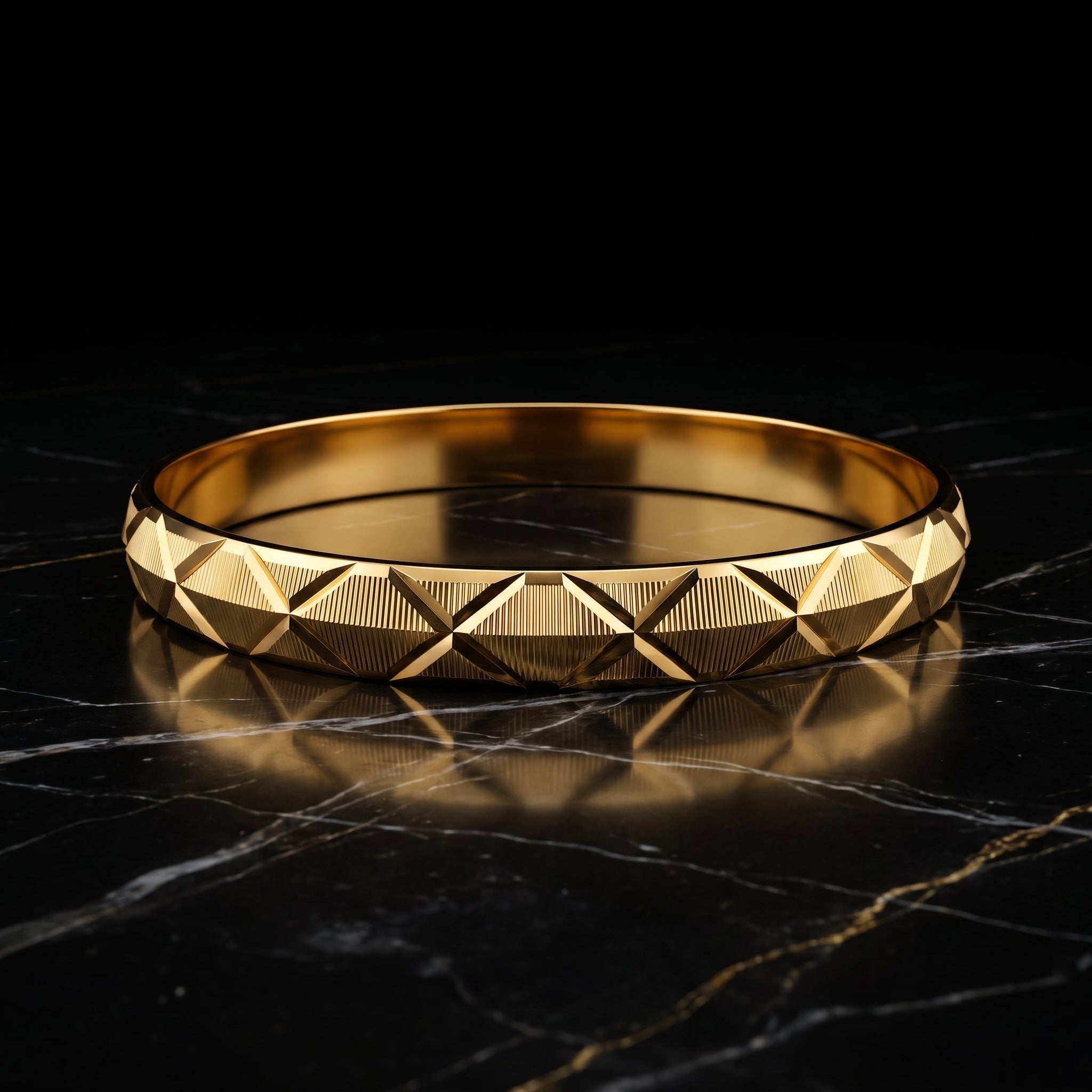 Diamond Cut Kada for Men