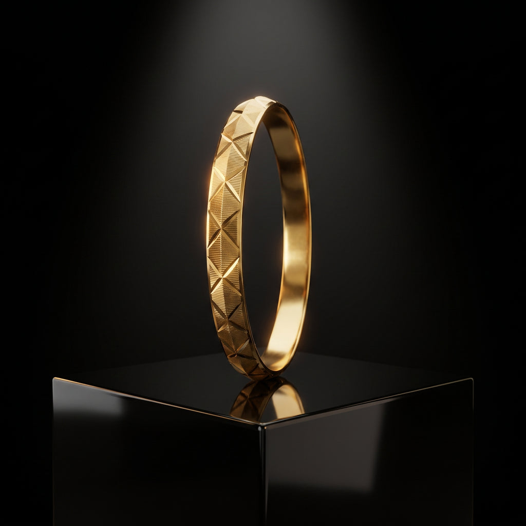 Diamond Cut Kada for Men