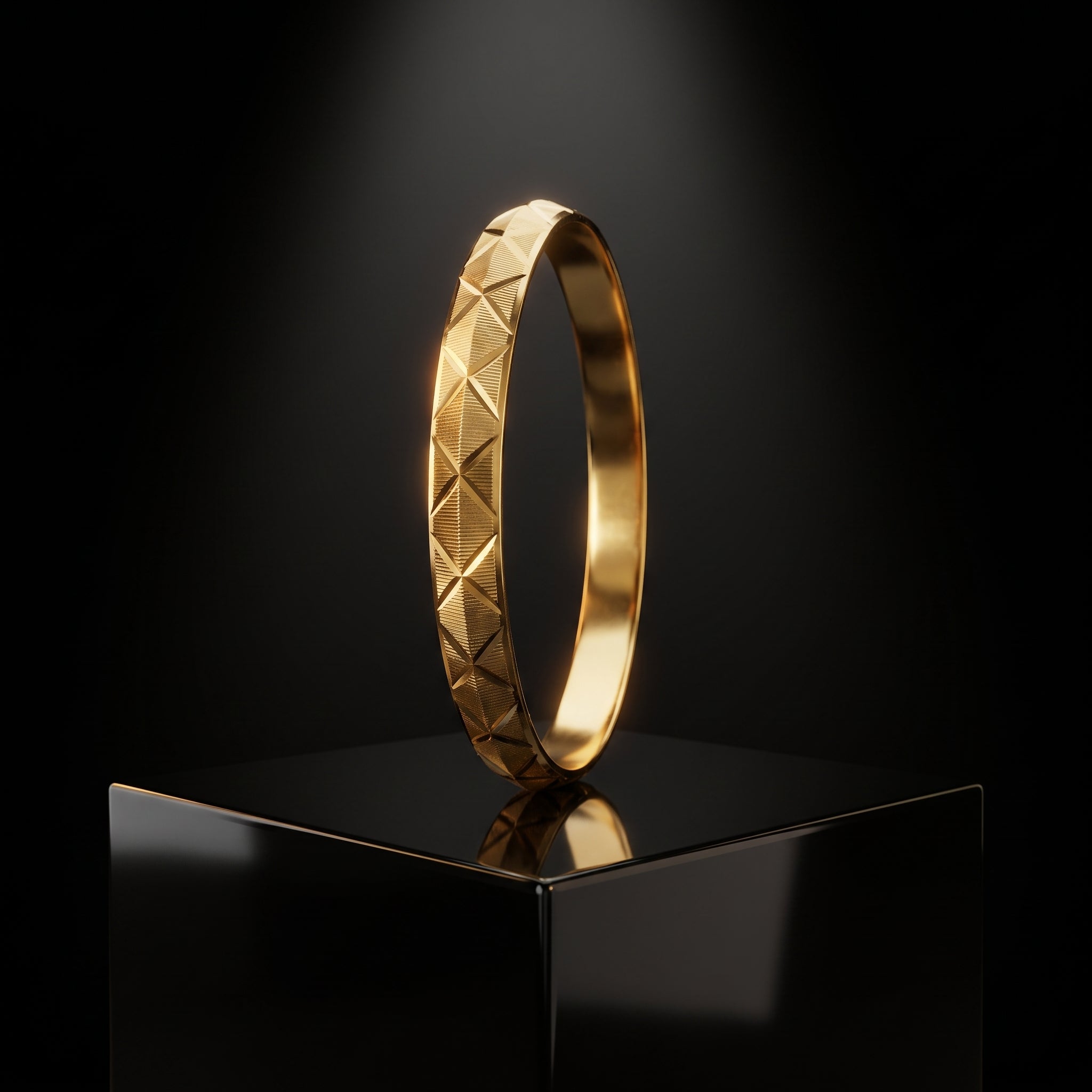 Diamond Cut Kada for Men