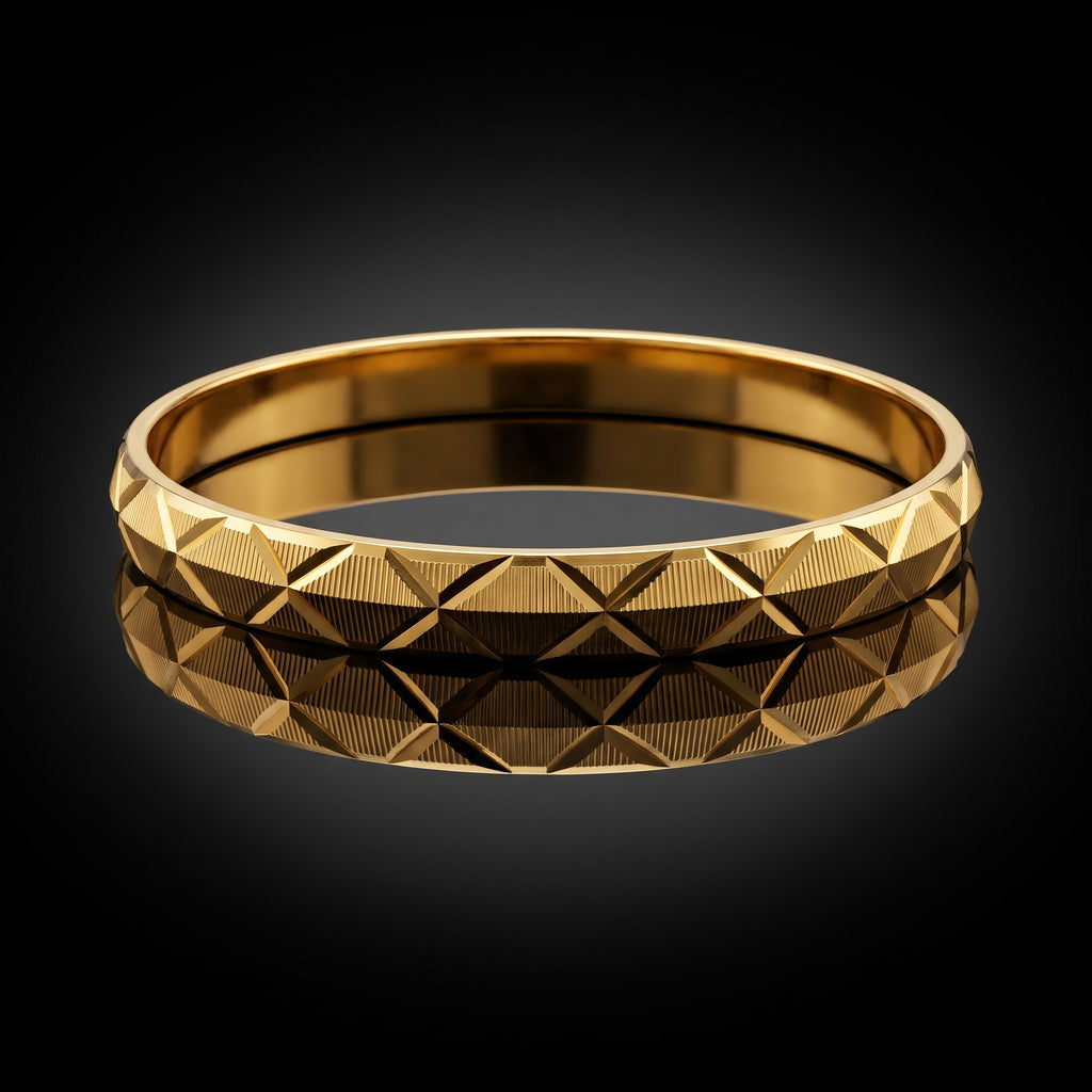Diamond Cut Kada for Men