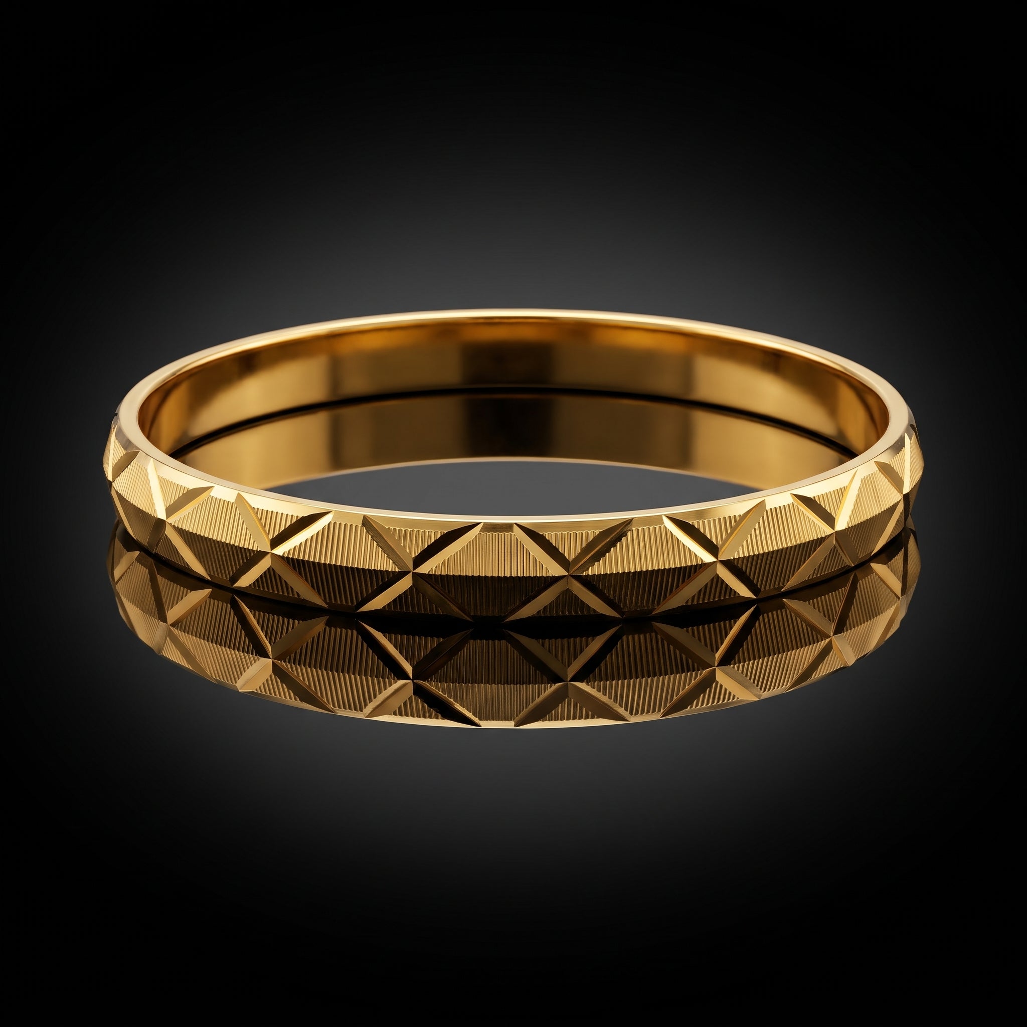 Diamond Cut Kada for Men
