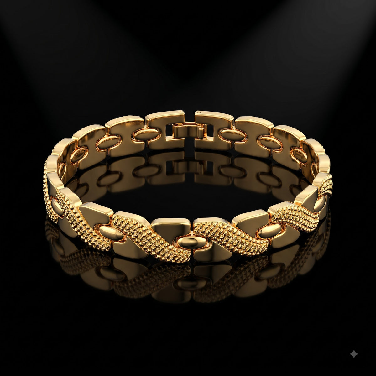 Interlock Weave Bracelet for Men