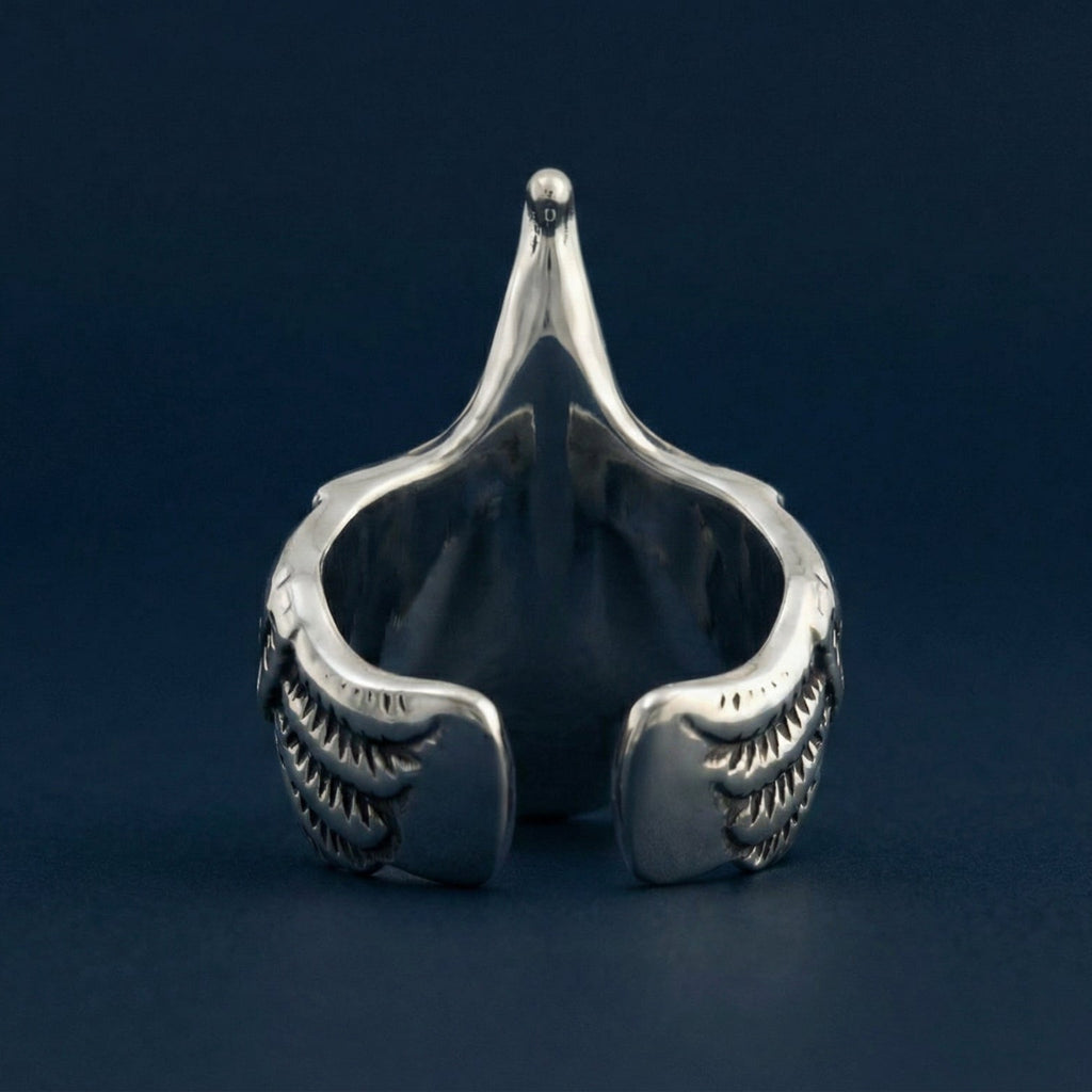 Eagle Ring made with Titanium steel, Adjustable size, fit to any one on any finger