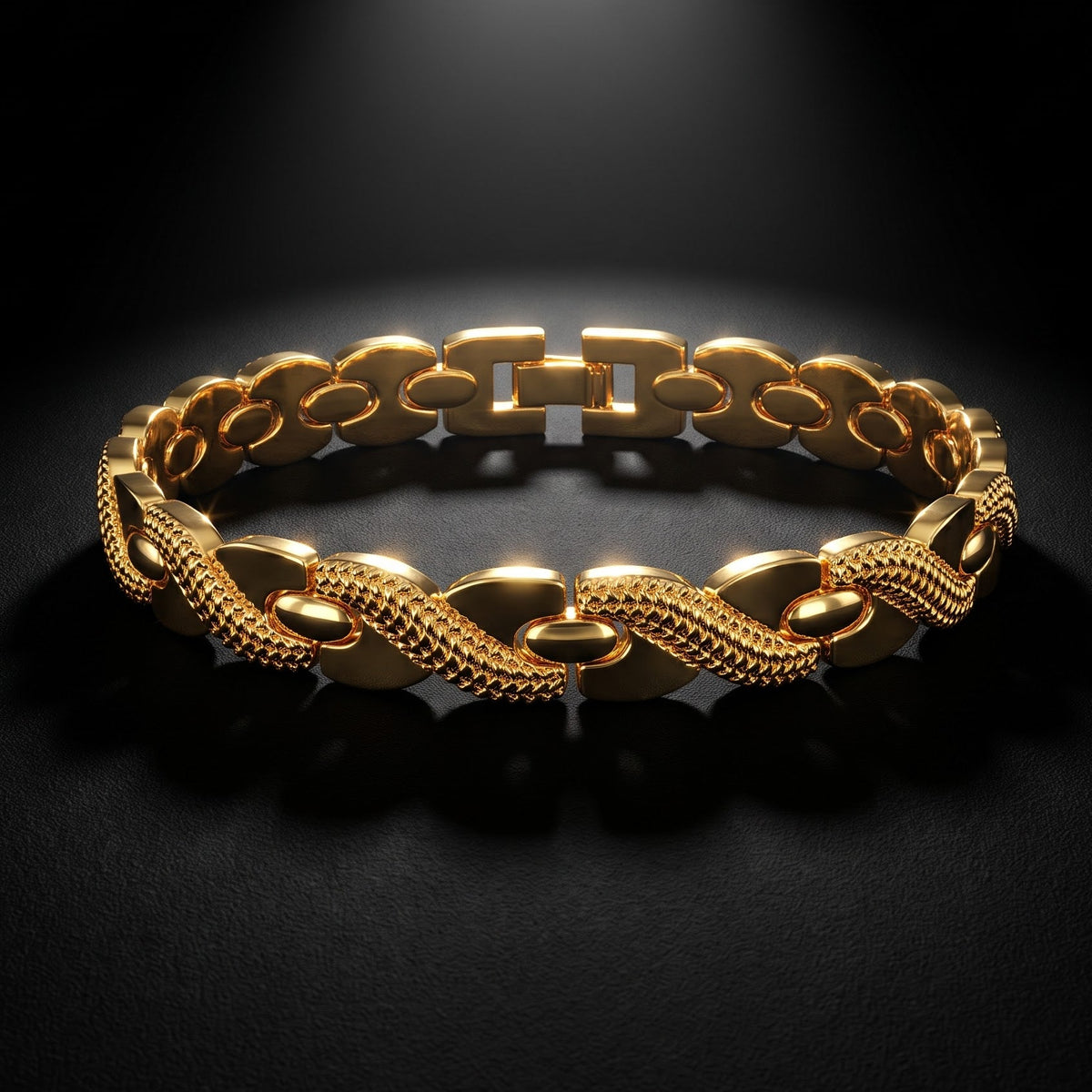 Interlock Weave Bracelet for Men