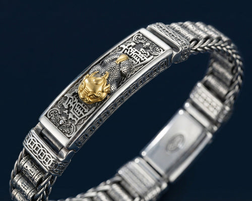 Charm Bracelet Men Cuff Personality Jewelry